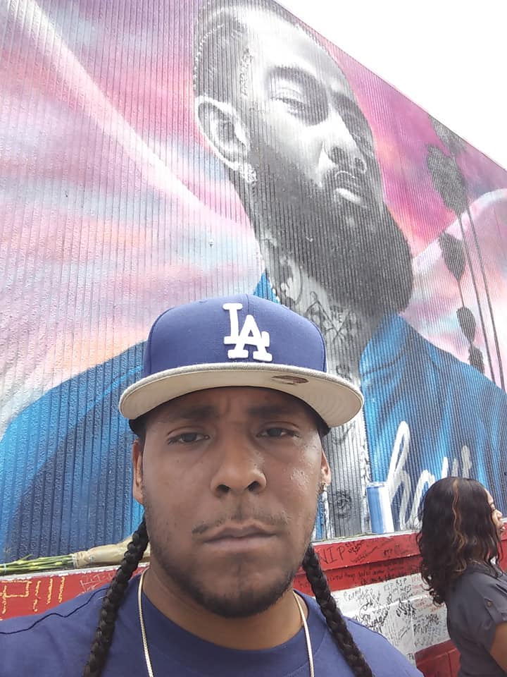 Bebo at Nipsey Mural